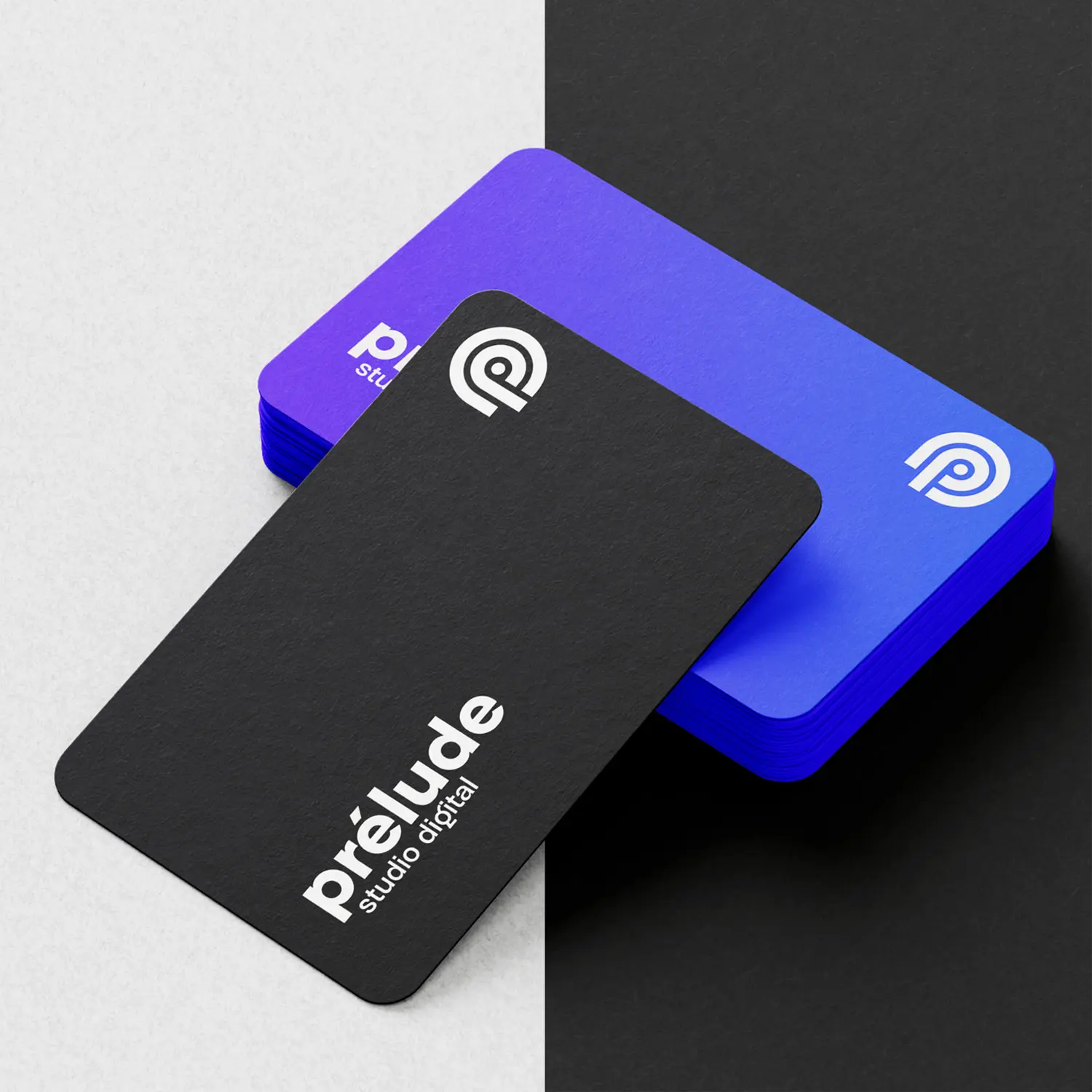 Modèle de cartes de visite prélude 